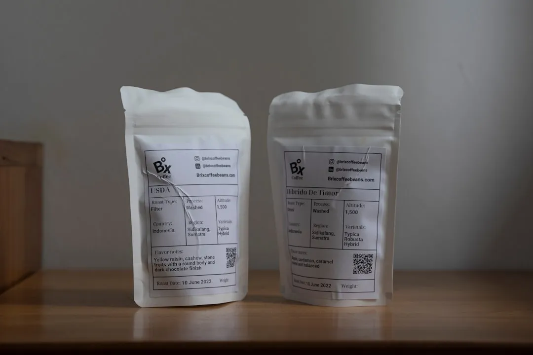 a couple of white containers